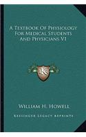 Textbook of Physiology for Medical Students and Physicians V1