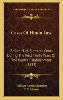 Cases Of Hindu Law