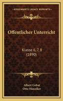 Offentlicher Unterricht