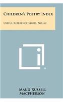 Children's Poetry Index