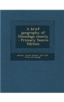 Brief Geography of Onondaga County