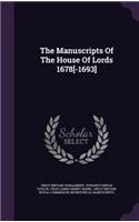 The Manuscripts of the House of Lords 1678[-1693]