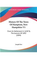 History Of The Town Of Hamptom, New Hampshire V1