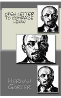 Open Letter to Comrade Lenin