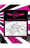 HVDD Roller Derby Coloring Book