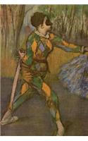 ''Harlequin and Colombina'' by Edgar Degas - 1886: Journal (Blank / Lined)