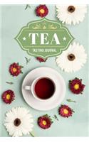 Tea Tasting Sampling Costing Journal Notebook Diary Log Book - Beautiful Flowers