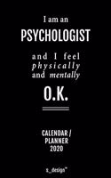 Calendar 2020 for Psychologists / Psychologist