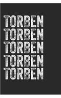 Name TORBEN Journal Customized Gift For TORBEN A beautiful personalized: Lined Notebook / Journal Gift, Notebook for TORBEN,120 Pages, 6 x 9 inches, Gift For TORBEN, Personal Diary, TORBEN, Personalized Journal, Family No