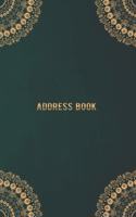 Address Book: Easily Keep Track of Your Family and Friend's Addresses, Contact Details and Birthdays in a Cool Pretty Designed Address Book. Also, Keep Track of Y