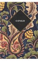 Congo: Ruled Travel Diary Notebook or Journey Journal - Lined Trip Pocketbook for Men and Women with Lines