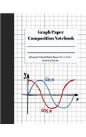 Graph Paper Composition Notebook: 5 Squares Per Inch / Graph Paper Quad Rule 5x5 / 8.5 x 11 / Bound Comp Notebook(40 Paper Composition Notebook)
