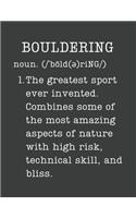 Bouldering