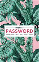 Internet Password Logbook - Journal - Libreta - Cahier - Taccuino - Notizbuch