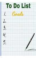 To Do List Goals