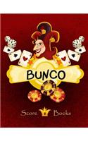 Bunco Score Book: Buncos Game Record Book, Buncos Score Keeper, Paper Writing Pads, Six bunco score cards, Size 8.5 x 11 Inch, 100 Pages