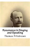 Resonance in Singing and Speaking