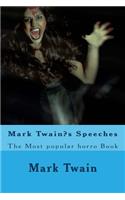 Mark Twain's Speeches: The Most popular horro Book