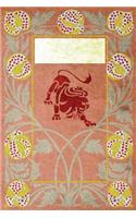 Monogram Leo Journal: Blank Notebook Diary Log(74 Monogram Nouveauthree 365 Lined)