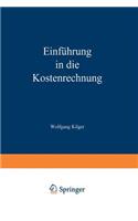 Einführung in Die Kostenrechnung