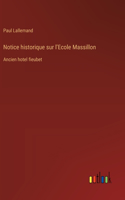 Notice historique sur l'Ecole Massillon