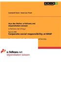 Corporate social responsibility at BASF