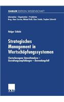 Strategisches Management in Wertschöpfungssystemen