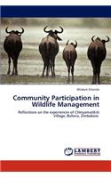 Community Participation in Wildlife Management