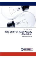 Role of Ict in Rural Poverty Alleviation