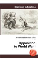 Opposition to World War I