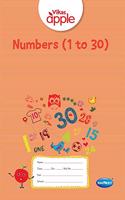 Navneet Apple Numbers 1 To 30 JR.K.G. |English| Pre School Book |