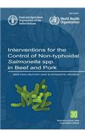 Interventions for the Control of Non-Typhoidal Salmonella Spp. in Beef and Pork