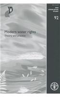 Modern water rights