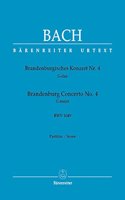 Brandenburg Concerto No.4 in G major BWV 1049 (Full Score)