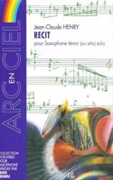 Recit --- saxophone tenor (ou alto) solo