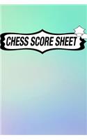 Chess Score Sheet