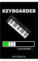 Keyboarder Loading... Notizbuch: A5 Notizbuch KARIERT für Pianisten - Klavierspielen - Klavierbuch - Klavier spielen - Geschenkidee für Kinder Erwachsene Anfänger Profis - Piano