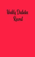Weekly Diabetes Record