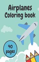 Airplanes Coloring Book