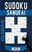 Samurai Sudoku Puzzle Books Medium Large Print