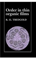 Order in Thin Organic Films