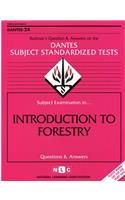 INTRODUCTION TO FORESTRY