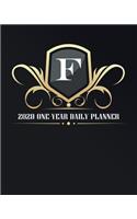 F - 2020 One Year Daily Planner