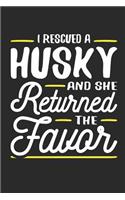 I Rescued a Husky and She Returned the Favor