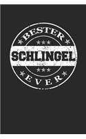 Bester Schlingel Ever: A5 Punktiertes - Notebook - Notizbuch - Taschenbuch - Journal - Tagebuch - Ein lustiges Geschenk für die Besten Männer Der Welt