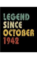 Legend Since October 1942