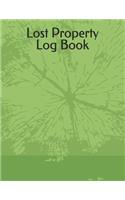 Lost Property Log Book