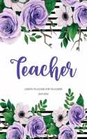 Lesson Planner for Teachers 2019-2020