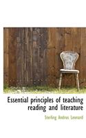 Essential Principles of Teaching Reading and Literature