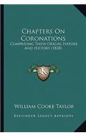 Chapters On Coronations